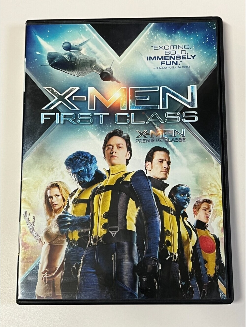 X-Men: First Class DVD Widescreen James McAvoy Action & Matthew Vaughn